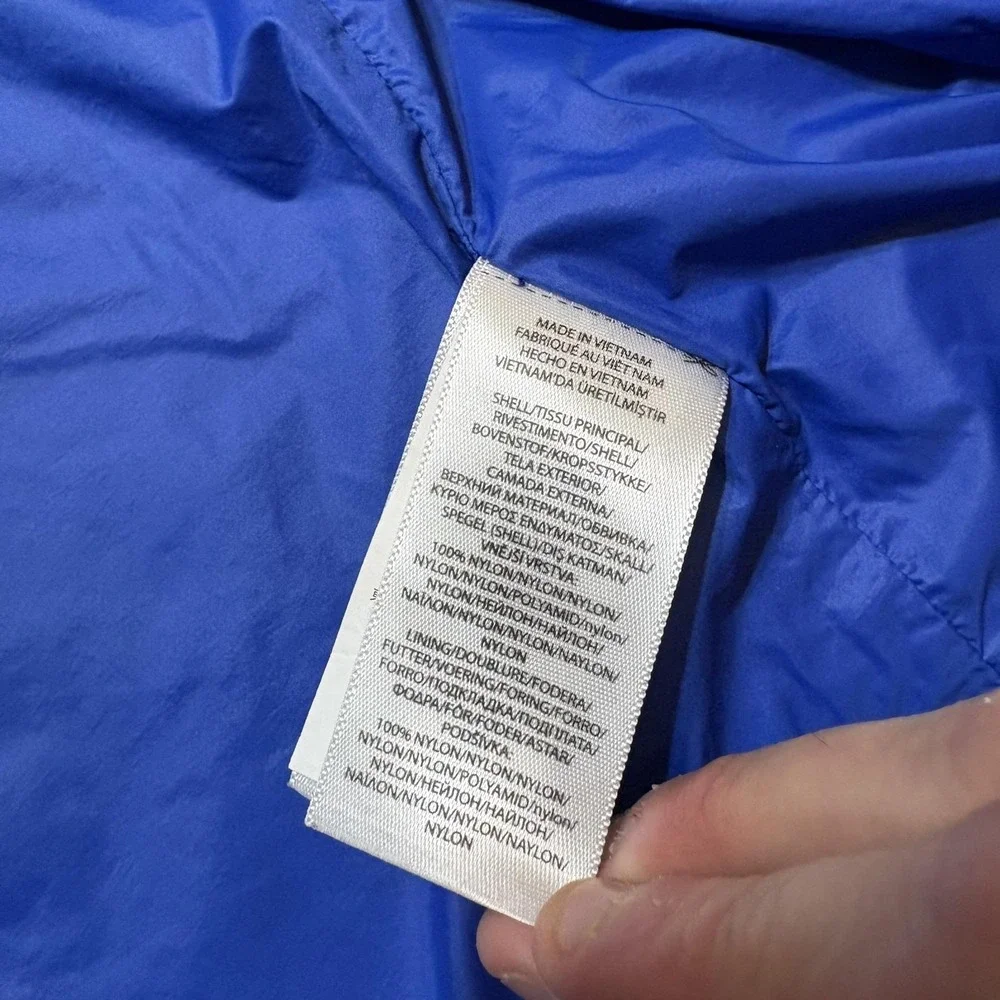 Polo Ralph Lauren Jacket Mens Large Blue Windbreaker Zip‎ Pockets Lightweight